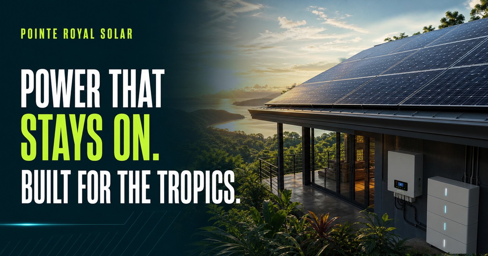 Pointe Royal Solar website preview